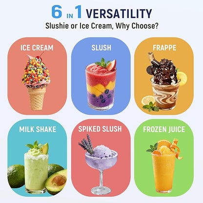 Slushie Machine, 85oz Ice Cream Machine & Slushy Machine - Image 3