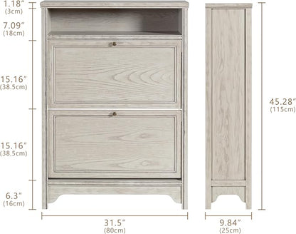 Chogori Wood Shoe Storage Cabinet - Image 2