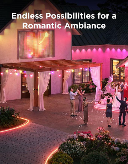 Govee Smart Outdoor String Lights 2, 48ft Outdoor Lights - Image 2