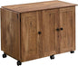 Sauder Miscellaneous Storage Sewing/Craft Cart/ Pantry cabinets, Vintage Oak by SAUDER%C2%AE