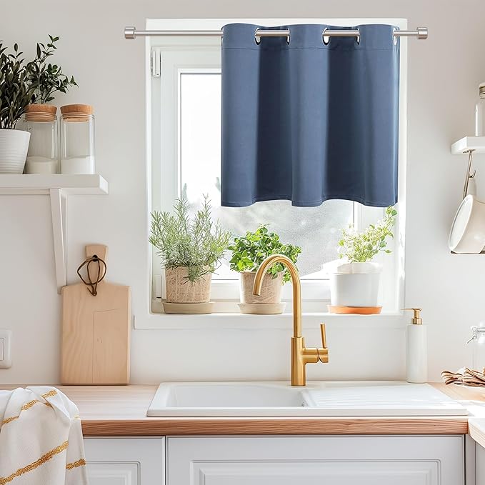 ChrisDowa Blackout Curtains 36 Inches Long by ChrisDowa