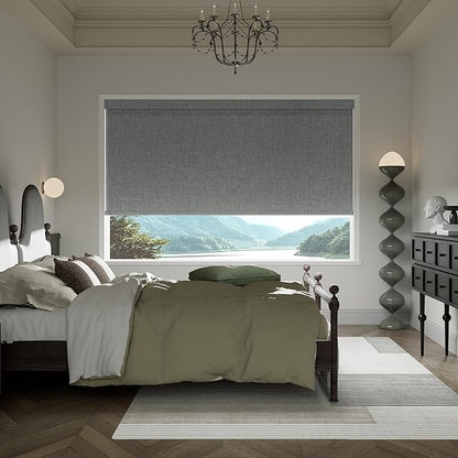 Boolegon Motorized 100% Blackout Roller Blinds - Image 8