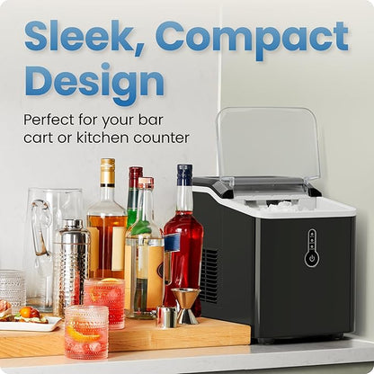 Iceman by Chefman Nugget Ice Maker Countertop, Pebble Ice Maker Machine - Image 6