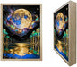 URVIP LED Glowing Photo Frame, 3D Starry-Sky Blue Moon Wall Art, 9x12 Inches by URVIP