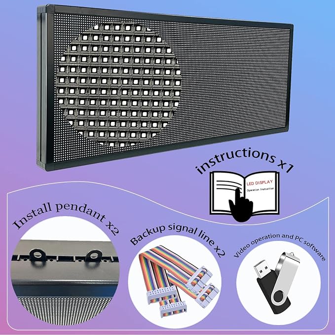 P6 Programmable Led Sign Custom Scrolling Outdoor Digital Signs - Image 5