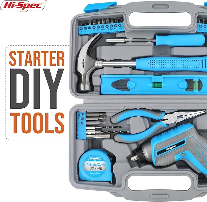 Hi-Spec 35pc Blue Tool Kit - Image 4
