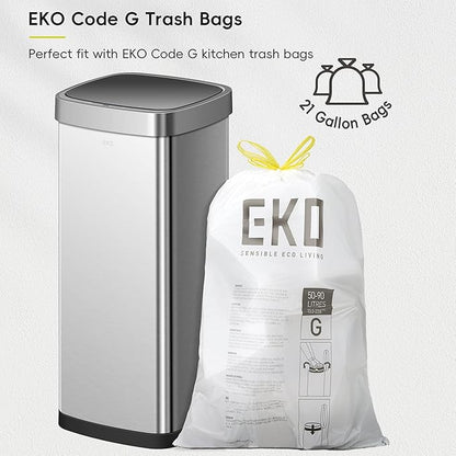EKO EcoSmart Tall and Large Kitchen Trash Can, 80L/21.1G High Capacity - Image 4