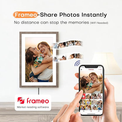Frameo 10.1 Inch Digital Picture Frame, Digital Photo Frame WiFi, 32GB Memory - Image 3