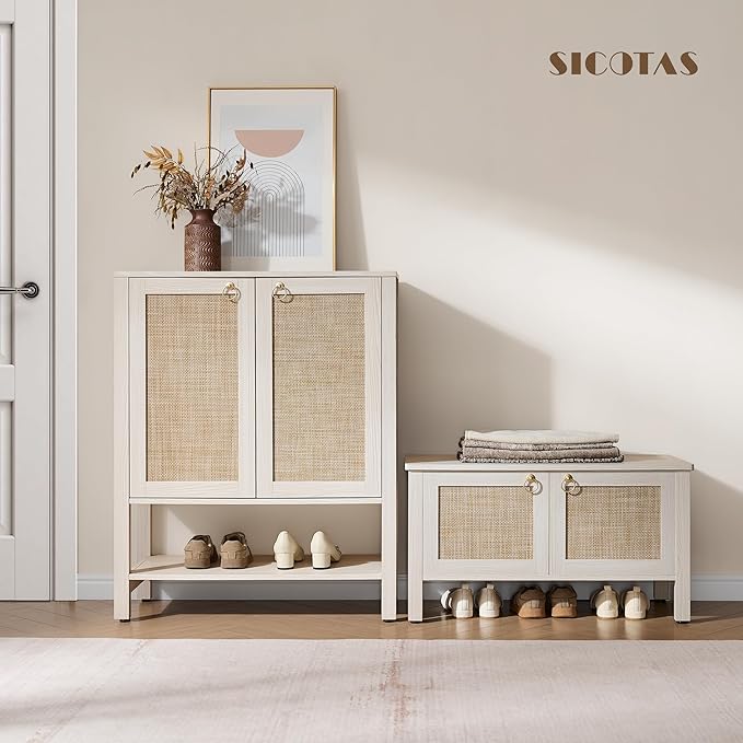 SICOTAS Shoe Storage Cabinet for Entryway - Image 7