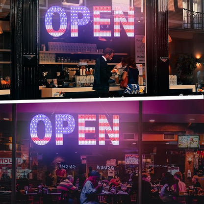 LED Open Signs for Business, Ultra Bright Adjustable Light Up Open Sign Led for - Image 4
