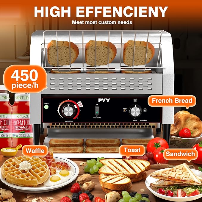 PYY Commercial Conveyor Toaster - Image 2