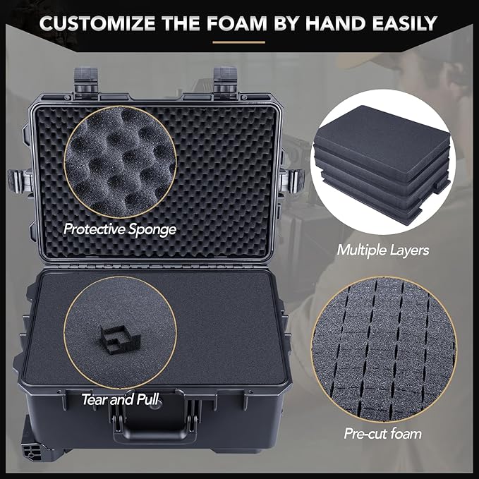 Lykus HC-5220 Waterproof Hard Case - Image 2