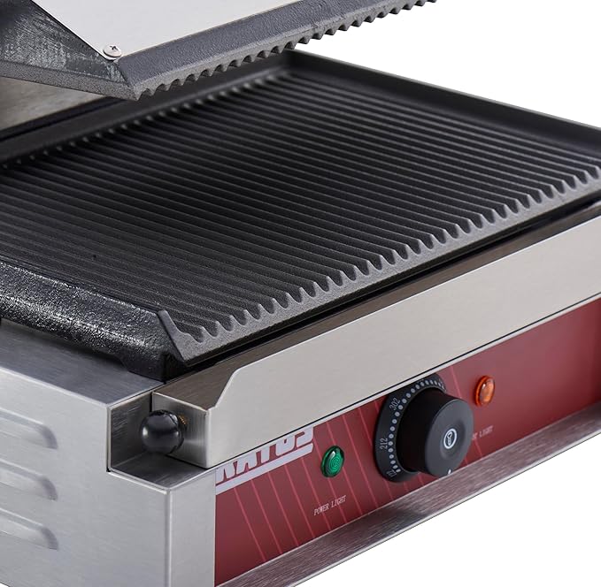 Kratos Commercial Electric Panini Sandwich Grill - Image 4