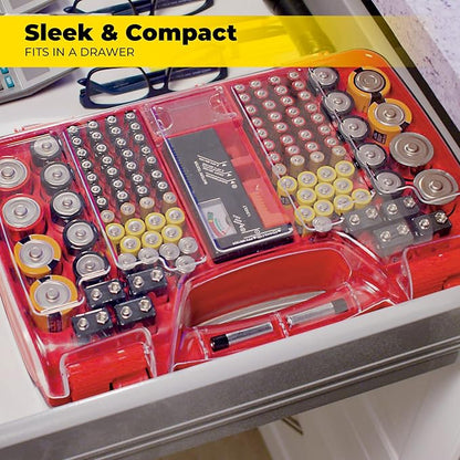 Ontel Battery Daddy Storage & Organizer Case - Image 3