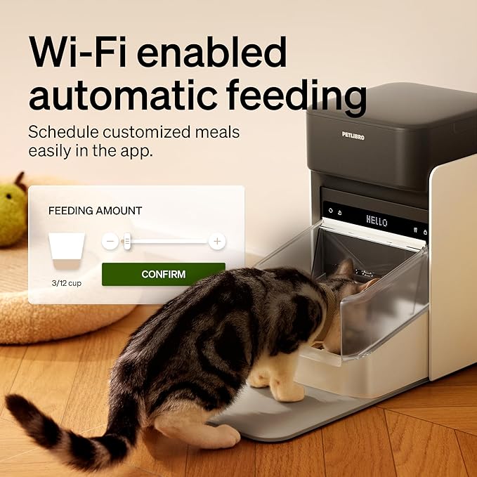 PETLIBRO RFID Cat Feeders for 3 Cats, Collar Tag for Personalized Meals - Image 6