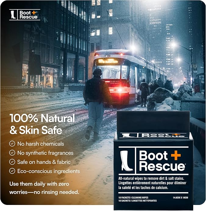 Boot Rescue cleaning wipes for leather and suede boots - Image 5
