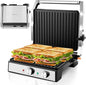 1600W Panini Press, Sandwich Maker by KEINVE