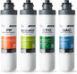 iSpring F4DS 6-Month Replacement Supply Filter Cartridge Pack Set by iSpring