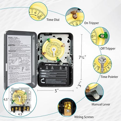 T104 Electromechanical Timer Switch - Image 2
