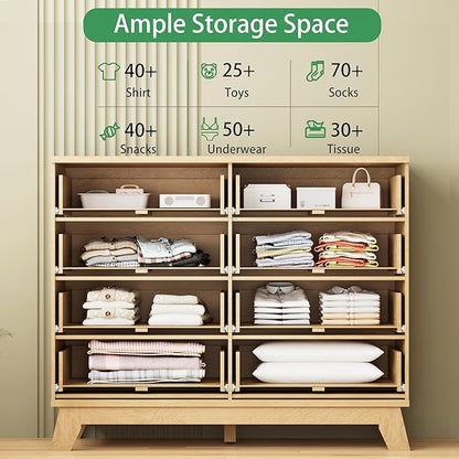 Fluted Dresser for Bedroom - Image 3