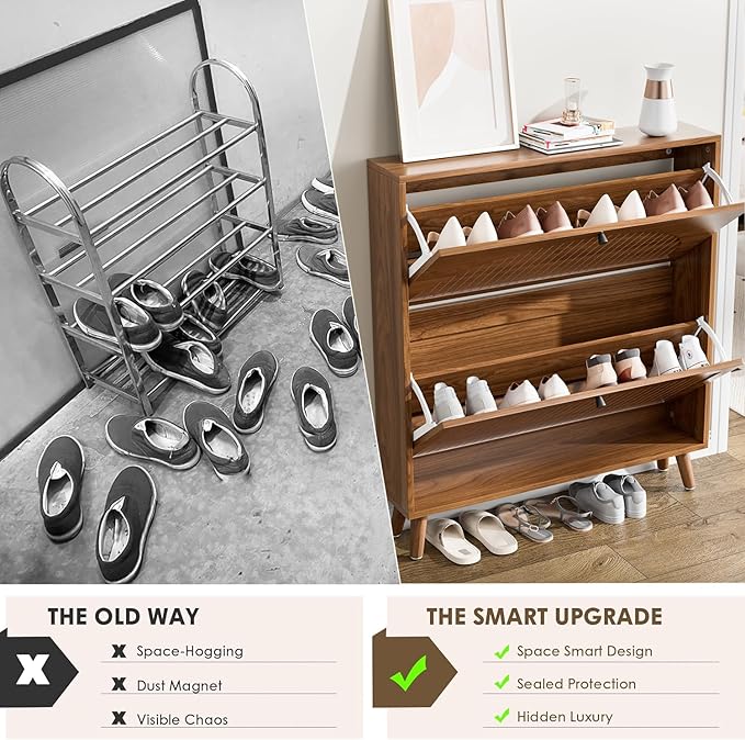 Shoe Storage Cabinet for Entryway - Image 6
