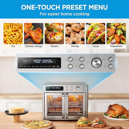 Midea Flexify French Door Toaster Oven Air Fryer Combo, 26.4 QT, Extra Large - Image 8