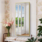 Gold Bathroom Mirror for Wall, 20x48 Inch Rectangle Mirror by Welcometocofeny