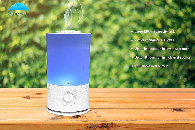 BlueHills Premium 2000 ML XL Large Essential Oil Diffuser Aromatherapy - Image 8