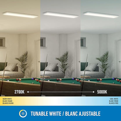 artika Skyshade 30″ LED Flat Panel Ceiling Light – 4, 000 Lumens, RGB + Tunable - Image 5