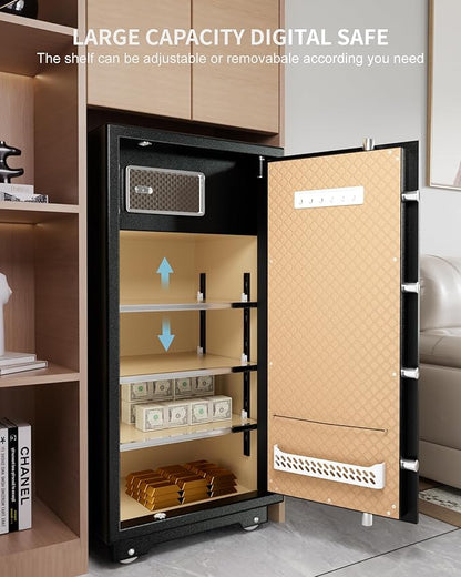 【US STOCK】TIGERKING 11.5 Cubic Feet Extra Large Heavy Duty Safe Box, Home Safe - Image 7