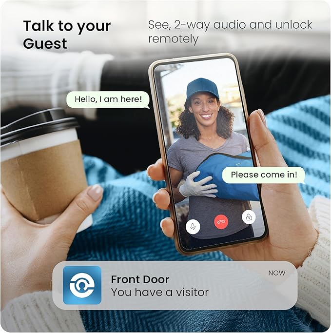 Lockly Vision Elite Video Smart Lock - Image 7