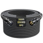 XLR Cables 200ft 1 Pack, Professional Gold-Plated Rean Connectors from Neutrik by AA