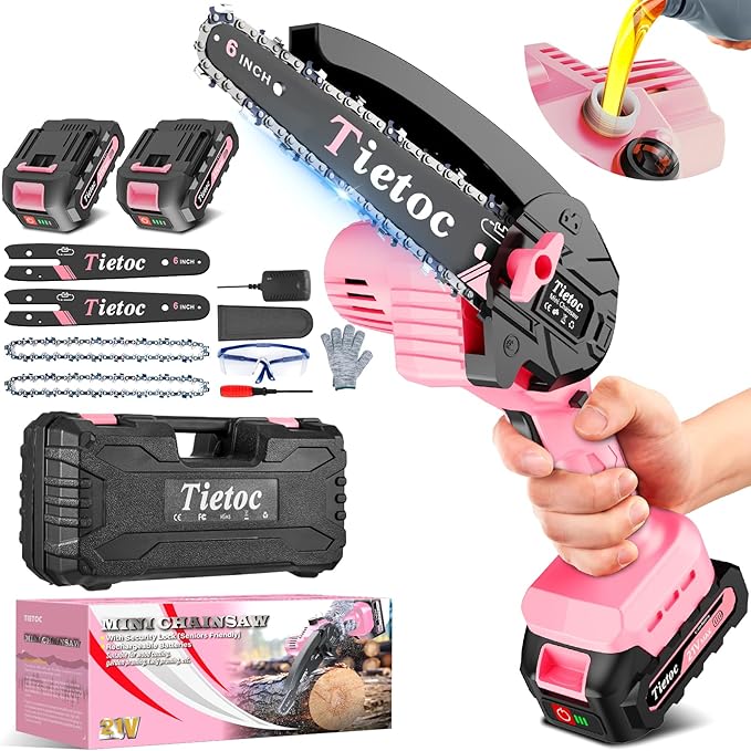 Tietoc Mini Chainsaw 6-Inch by TIETOC