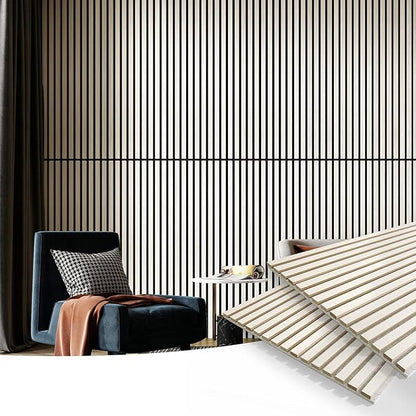 Art3d 2 Wood Slat Acoustic Panels - Image 2