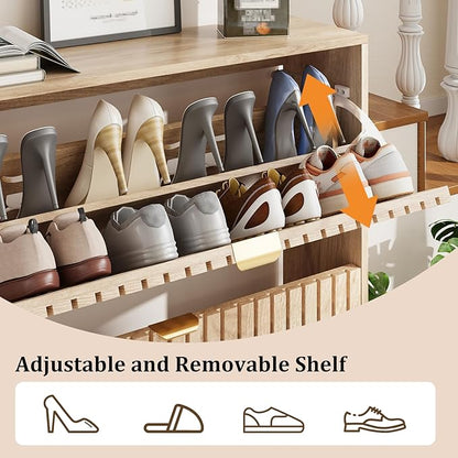 Shoe Cabinet, Shoe Storage Cabinet - Image 6