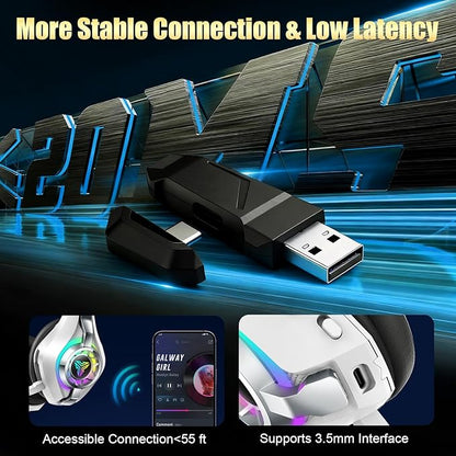 Ordtop 2.4GHz Wireless Gaming Headsets - Image 6