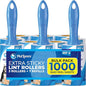 PetLovers Extra Sticky Lint Roller Mega Value Set 1000 Sheets by PetLovers
