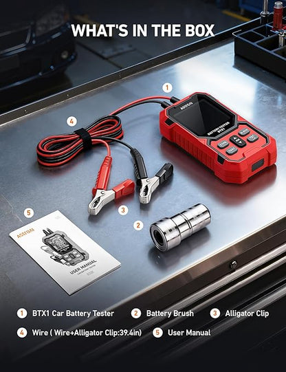 AstroAI Car Battery Tester, 12V/24V Digital Automotive Meter Diagnostic Tool - Image 7