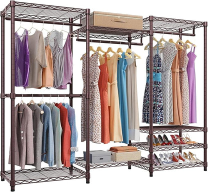 VIPEK V5 Portable Closet Wardrobe Heavy Duty Clothes Rack Metal Freestanding by VIPEK