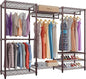 VIPEK V5 Portable Closet Wardrobe Heavy Duty Clothes Rack Metal Freestanding by VIPEK