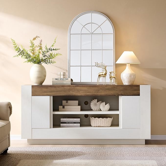 OKD Modern 70" TV Stand, Entertainment Center - Image 3