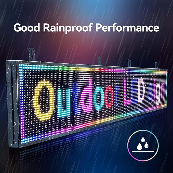 Programmable Led Sign Digital Scrolling Stock Sports Ticker Display Boards - Image 2