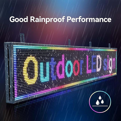 Programmable Led Sign Digital Scrolling Stock Sports Ticker Display Boards - Image 2