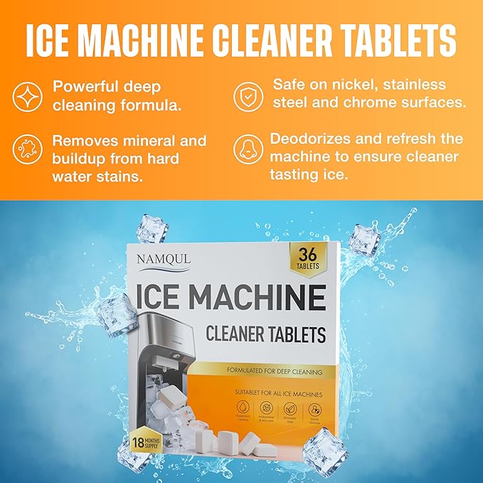 Ice Maker Cleaner & Descaler Tablets - Image 8