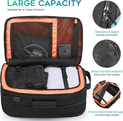 Travel Carry on Backpack, Extra Large Expandable 45L Backpack - Image 4
