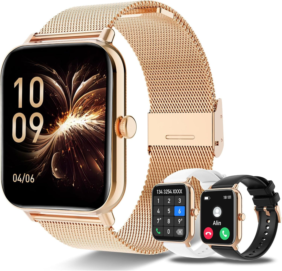 smart watch for women men (answer/make calls) 1.85", main product view