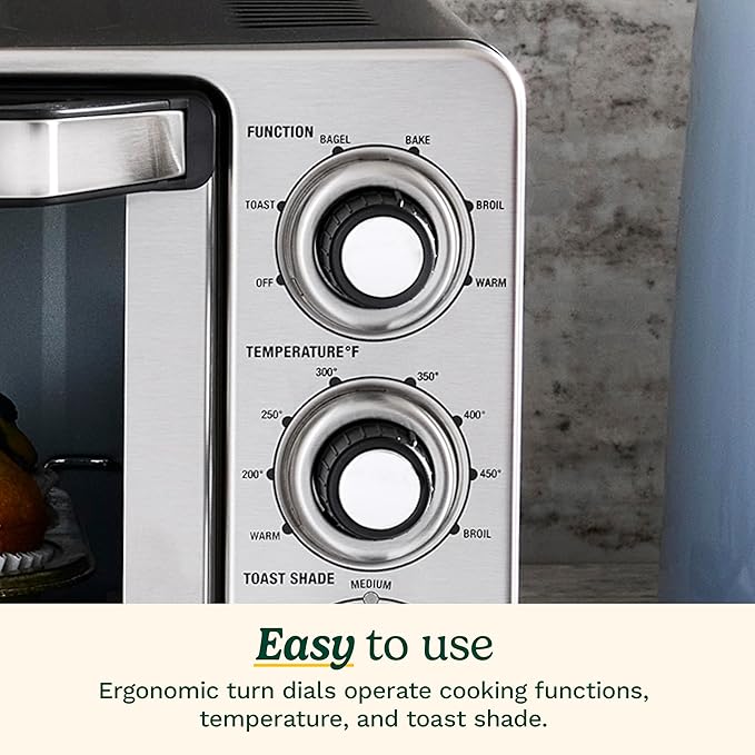 Cuisinart Custom Classic Toaster Oven Broiler, 1800 Watt Countertop Toaster - Image 5