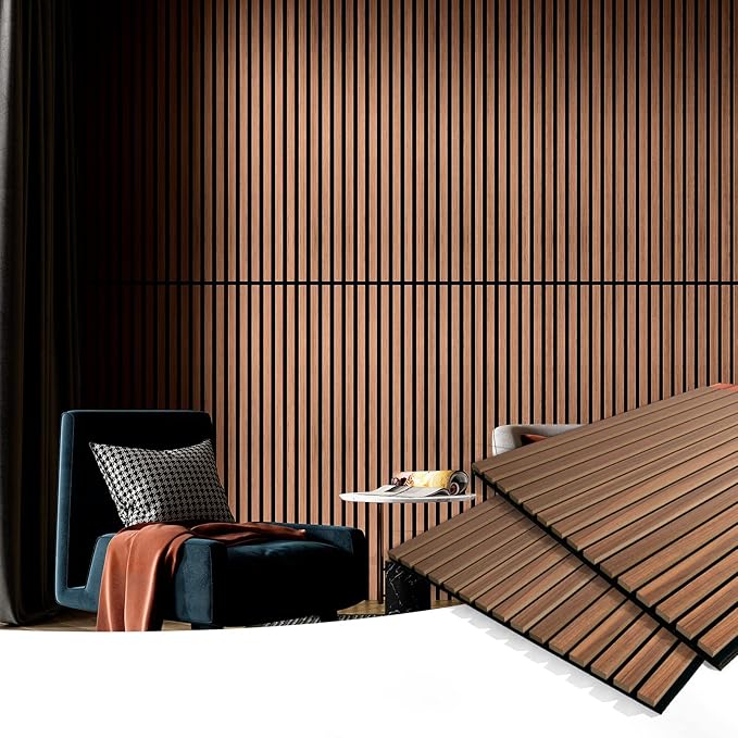 Art3d 2 Wood Slat Acoustic Panels - Image 2