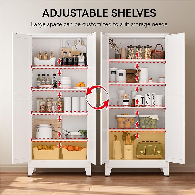 COFaR 71" Tall Pantry Cabinet - Image 4