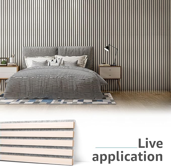 Art3d 4pcs-107 x 8in Slat Acoustic Panel - Image 3